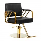 Hairdressing Chair GABBIANO GENUA GOLD black